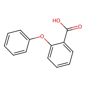 2-苯氧基苯甲酸 structure