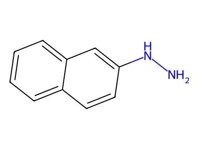 (Naphthalen-2-yl)hydrazine structure