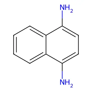 1,4-萘二胺 structure