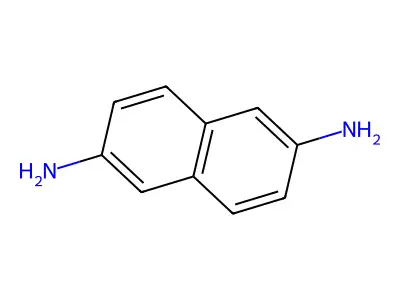 Naphthalene-2,6-diamine structure