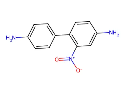 2-Nitrobenzidine structure