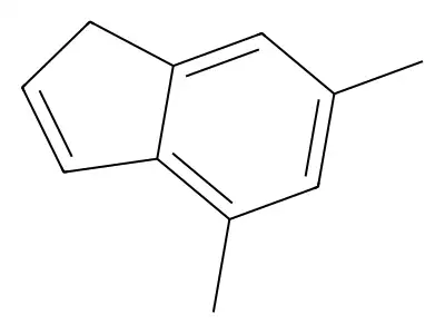 4,6-dimethyl-1H-indene structure