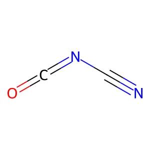 Cyanogen isocyanate structure