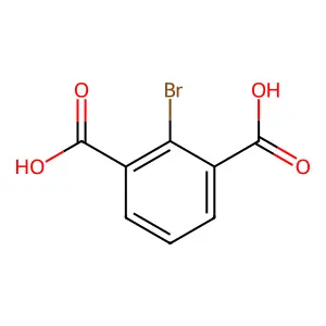 2-Bromobenzene-1,3-dicarboxylic acid structure