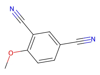4-Methoxyisophthalonitrile structure