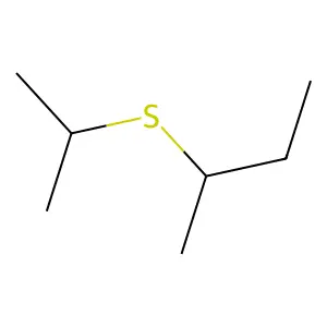 Butane, 2-[(1-methylethyl)thio]- structure
