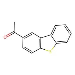 2-Acetyldibenzothiophene structure