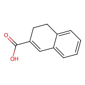 3,4-Dihydronaphthalene-2-carboxylic acid structure