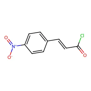 3-(4-nitrophenyl)prop-2-enoyl Chloride structure
