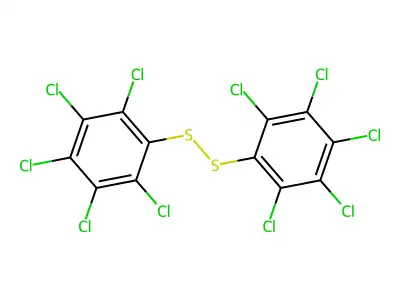 双(五氯苯基)二硫化物 structure