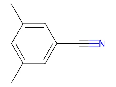 3,5-二甲基苯甲腈 structure