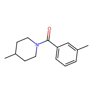4-Methyl-1-(3-methylbenzoyl)piperidine structure