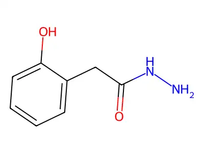 2-Hydroxybenzeneacetic acid hydrazide structure
