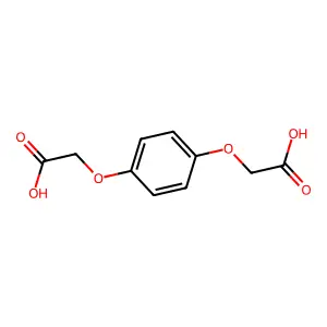 1,4-Phenylenedioxydiacetic acid structure