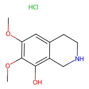Anhalamine hydrochloride structure