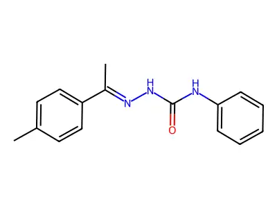 1-[1-(4-Methylphenyl)ethylideneamino]-3-phenylurea structure