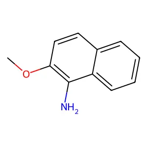 2-甲氧基-1-萘胺 structure