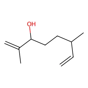 1,7-Octadien-3-ol, 2,6-dimethyl- structure