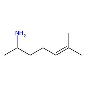 6-甲基庚-5-烯-2-胺 (±)- structure