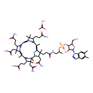 CAS 22465-48-1 - C64H91CoN13O16P structure