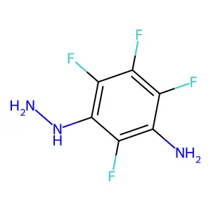 2,3,4,6-Tetrafluoro-5-hydrazinylaniline structure