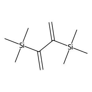 2,5-Disilahexane, 2,2,5,5-tetramethyl-3,4-dimethylene- structure