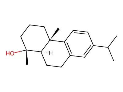 (1R,4aS)-1,4a-dimethyl-7-propan-2-yl-2,3,4,9,10,10a-hexahydrophenanthren-1-ol structure