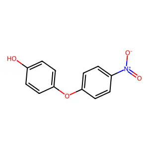 4-(4-Nitrophenoxy)phenol structure