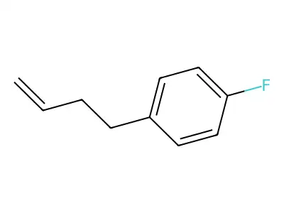 1-(But-3-en-1-yl)-4-fluorobenzene structure