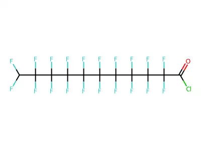 2,2,3,3,4,4,5,5,6,6,7,7,8,8,9,9,10,10,11,11-icosafluoroundecanoyl Chloride structure