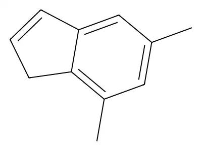 5,7-Dimethyl-1H-indene structure