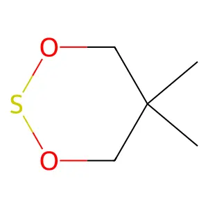 5,5-Dimethyl-1,3,2-dioxathiane structure