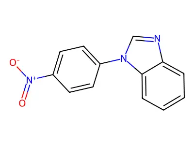 1-(4-nitrophenyl)-1H-benzimidazole structure