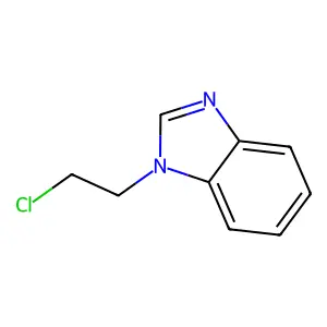 1-(2-Chloroethyl)-1H-benzimidazole structure