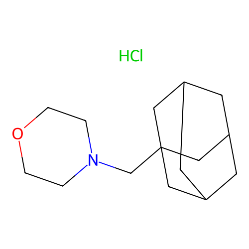 4-Adamantan-1-ylmethyl-morpholine structure