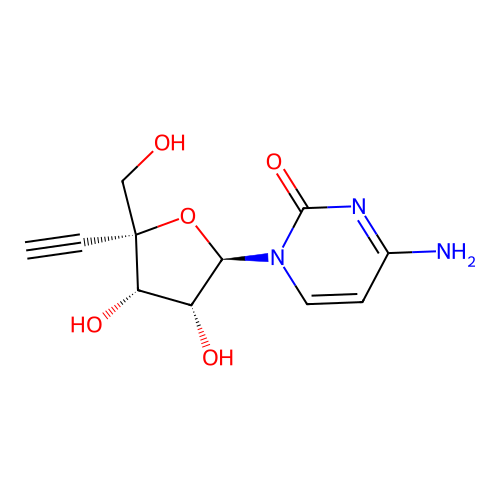 4'-c-ethynylcytidine structure