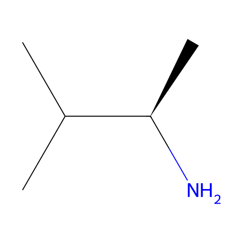 1,2-Dimethylpropylamine, (R)- structure