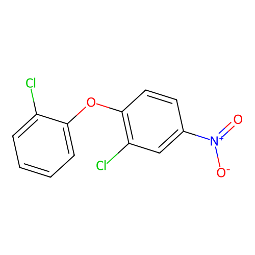 2-Chloro-1-(2-chlorophenoxy)-4-nitrobenzene structure