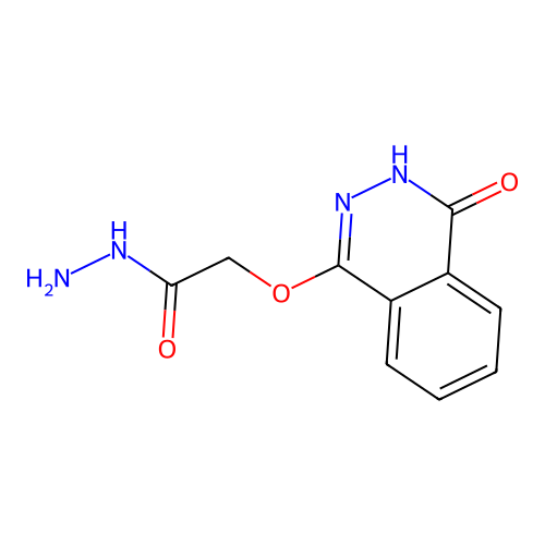 2-[(4-氧代-3H-酞嗪-1-基)氧基]乙酰肼 structure