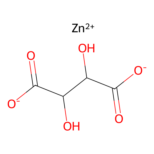Zinc tartrate structure