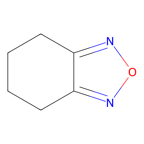 Benzofurazan, 4,5,6,7-tetrahydro- structure