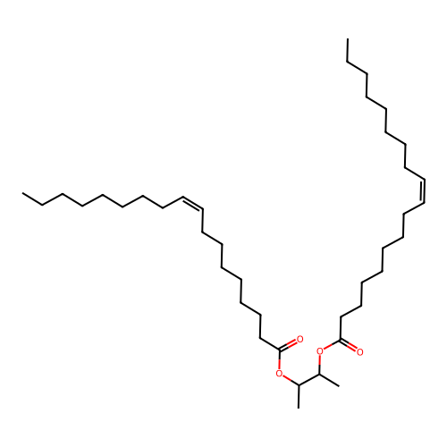(Z)-Butane-2,3-diyl dioleate structure