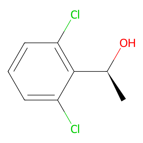 (1S)-1-(2,6-dichlorophenyl)ethan-1-ol structure