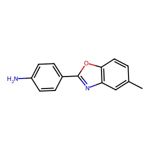 4-(5-Methyl-1,3-benzoxazol-2-YL)phenylamine structure