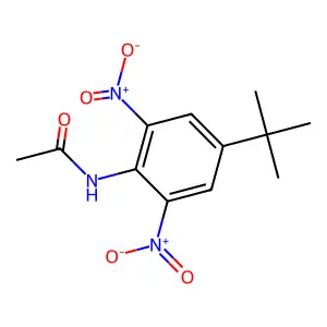 N-(4-tert-Butyl-2,6-dinitrophenyl)acetamide structure