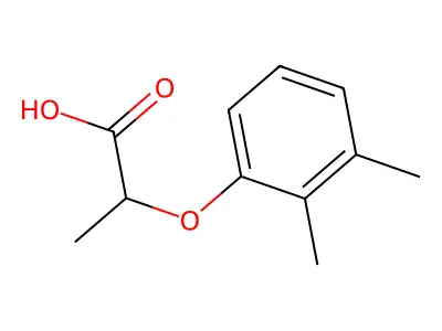 2-(2,3-Dimethylphenoxy)propanoic acid structure