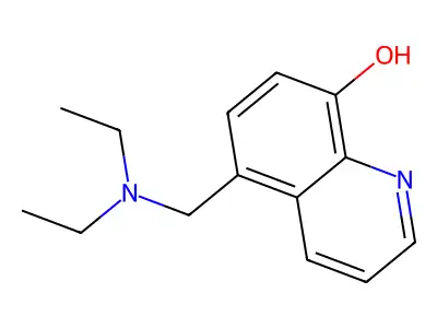 5-((Diethylamino)methyl)quinolin-8-ol structure