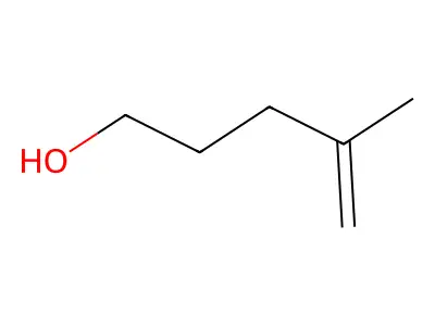 4-Methyl-4-penten-1-ol structure