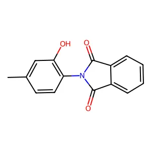2-(2-Hydroxy-4-methyl-phenyl)-isoindole-1,3-dione structure