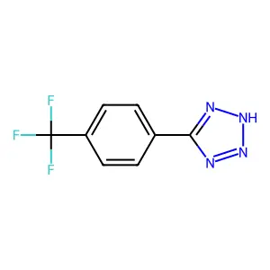 5-[4-(Trifluoromethyl)phenyl]-1H-tetrazole structure